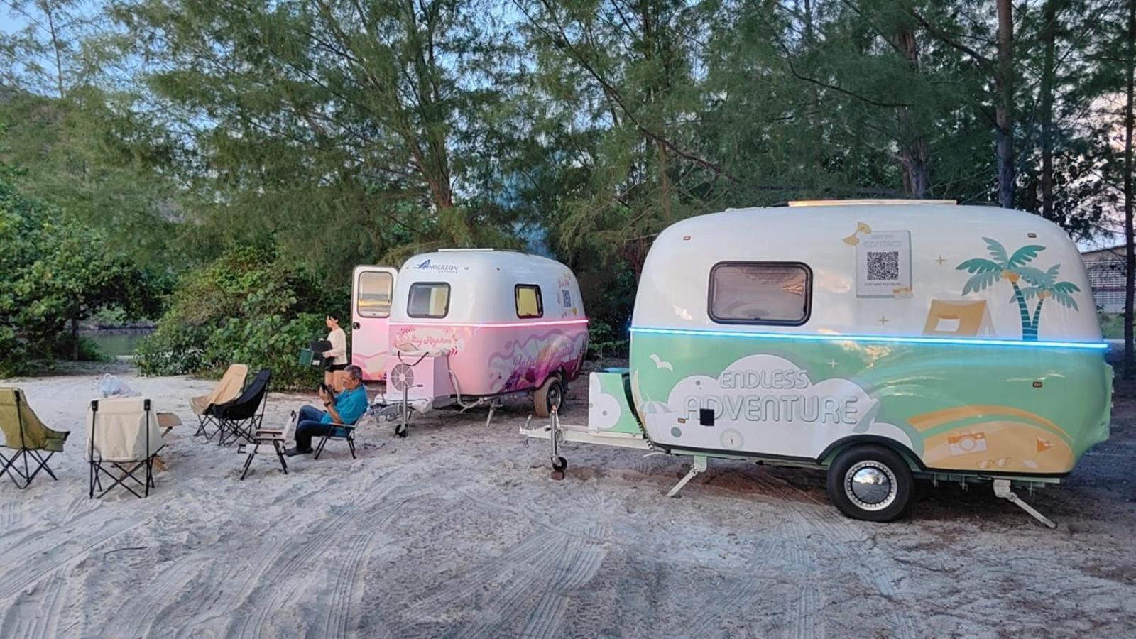 Langkawi Pantai Cenang - Private Beach Glamping Experience Экстерьер фото